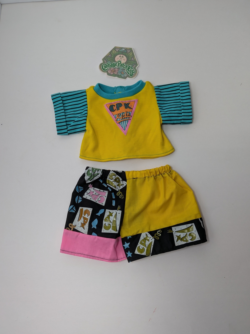 Cabbage Patch Kids Doll Clothes Boys Shorts & T Shirt